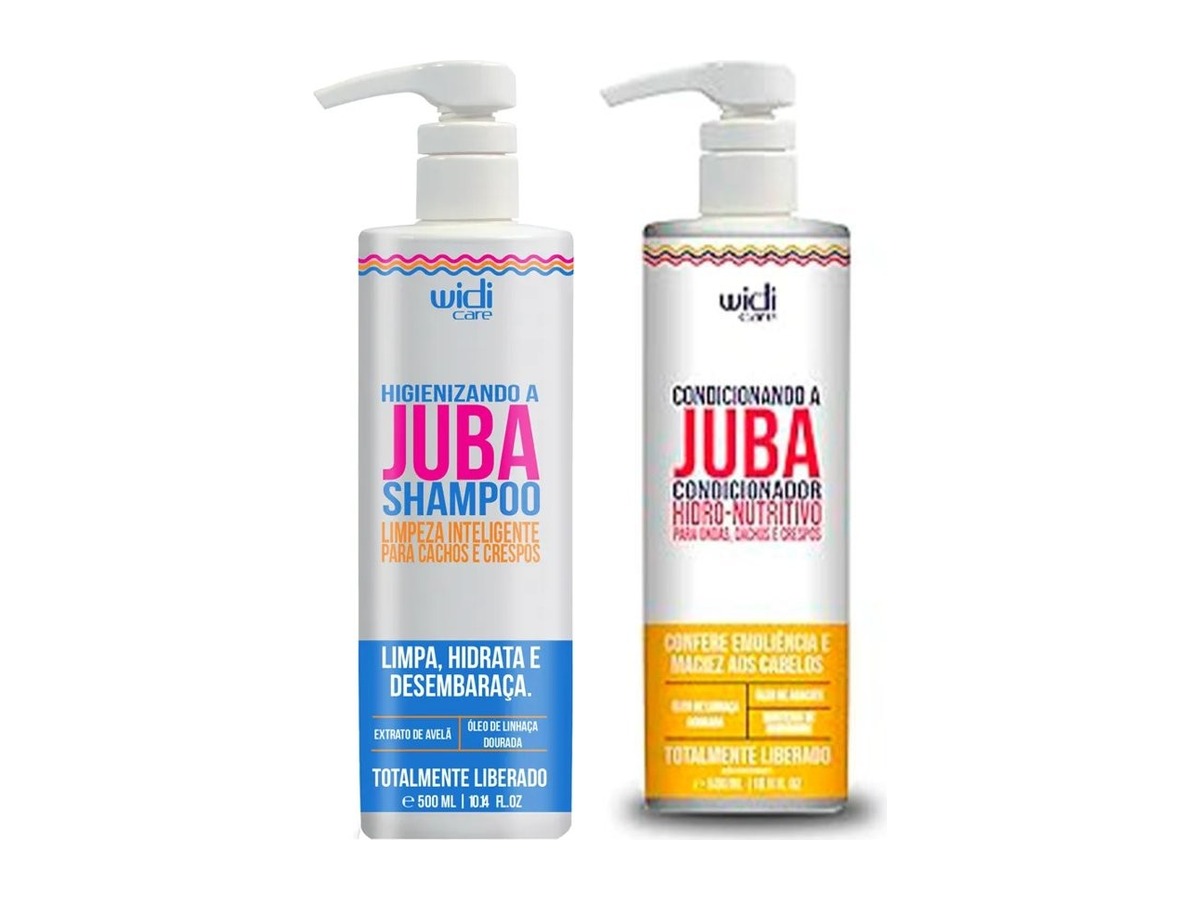 Widi Care Kit Widi Care Juba - Shampoo + Condicionador 500ml