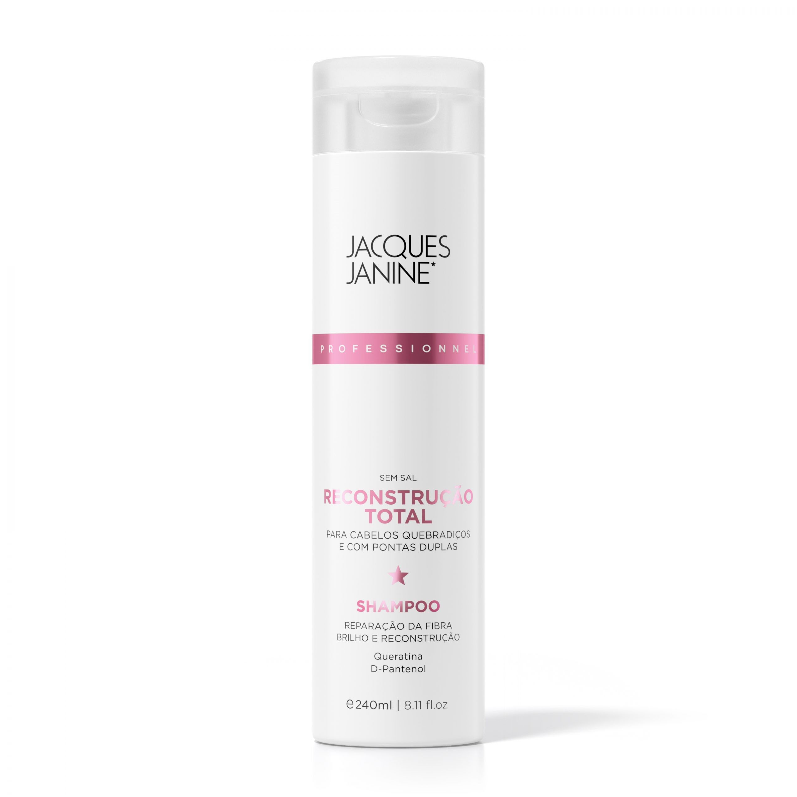 JACQUES JANINE JJ - Shampoo Reconstrucao Total 240ML
