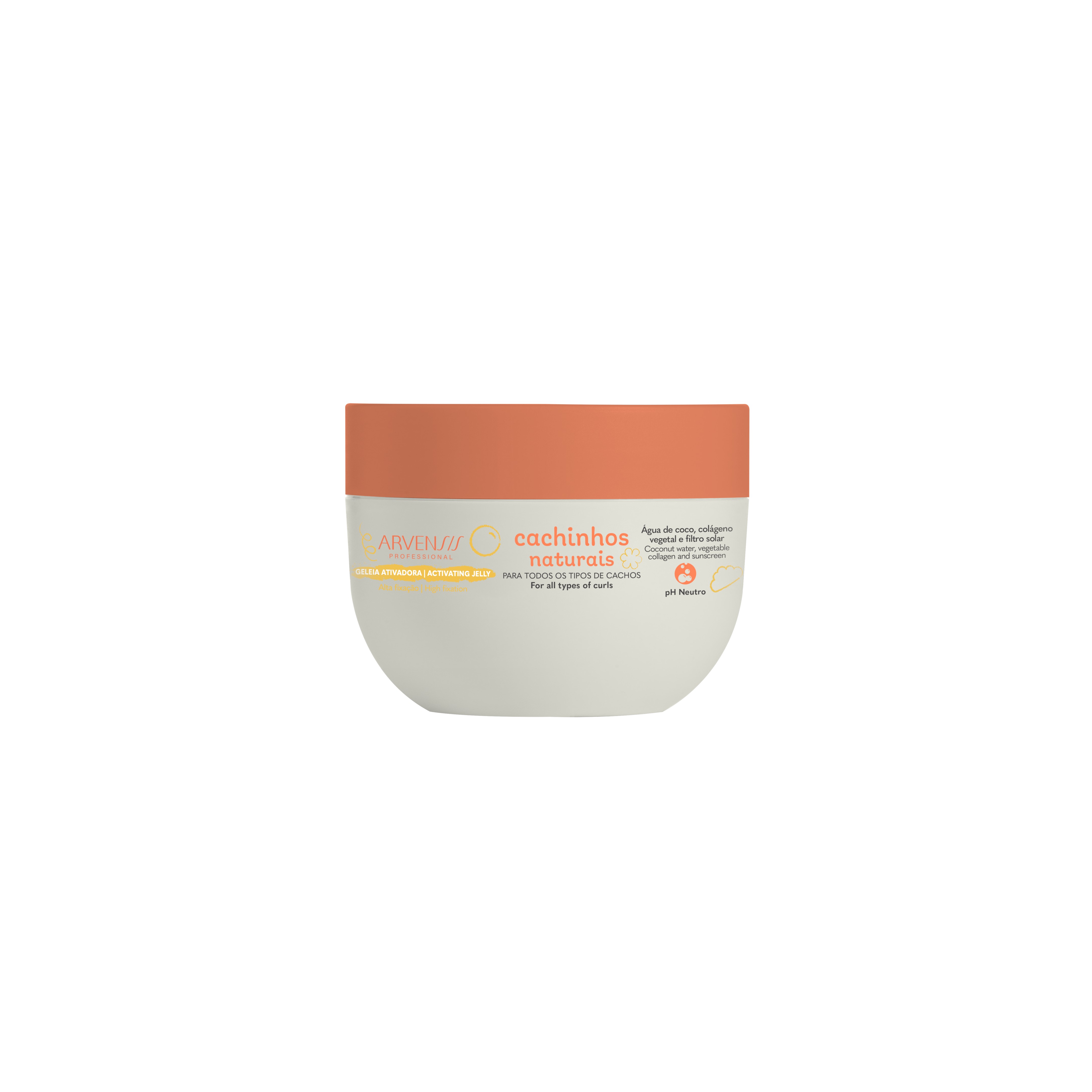 Arvensis Gelatina Ativadora Cachinhos Naturais - Fixacao Forte 250G