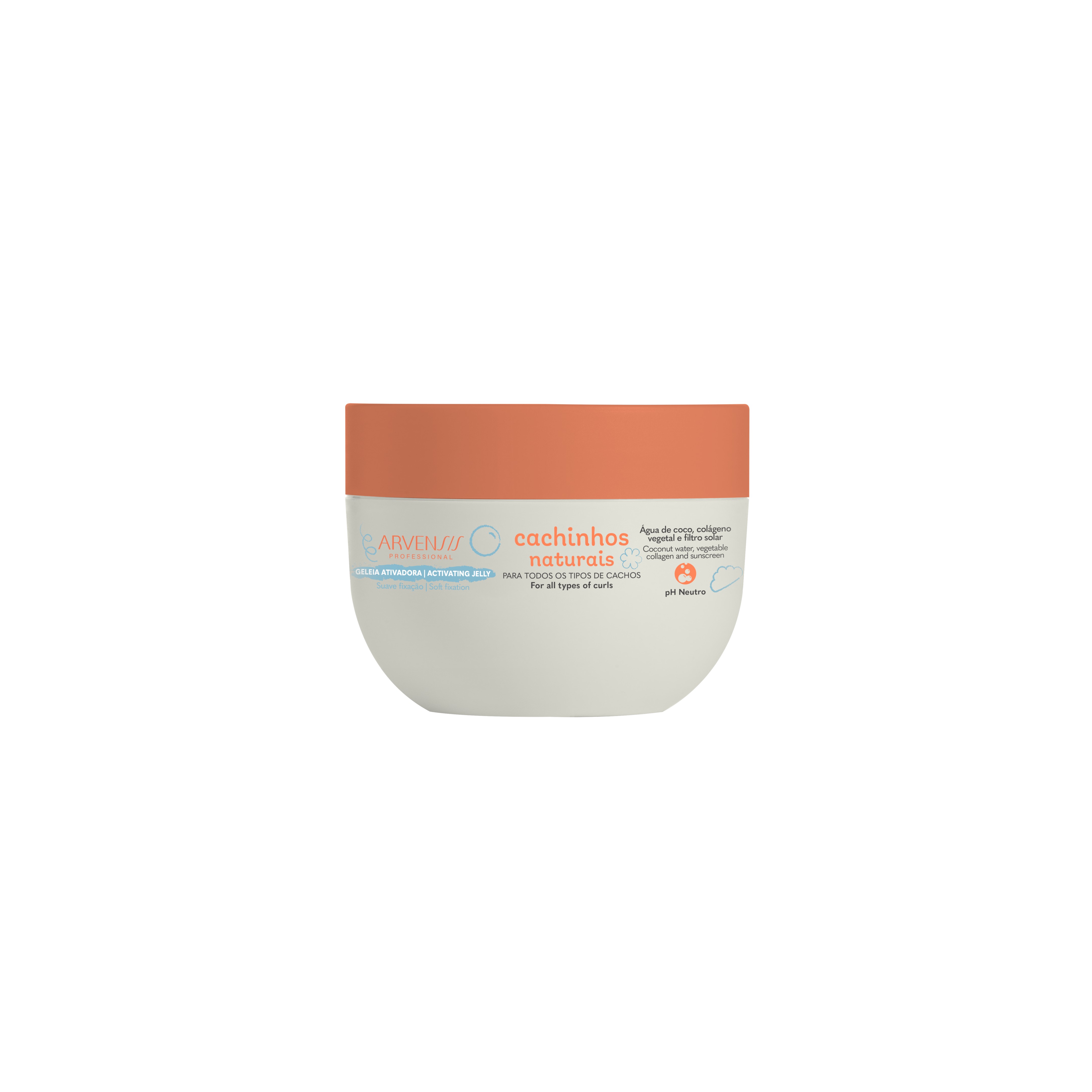 Arvensis Geleia Ativadora Cachinhos Naturais Suave 250G