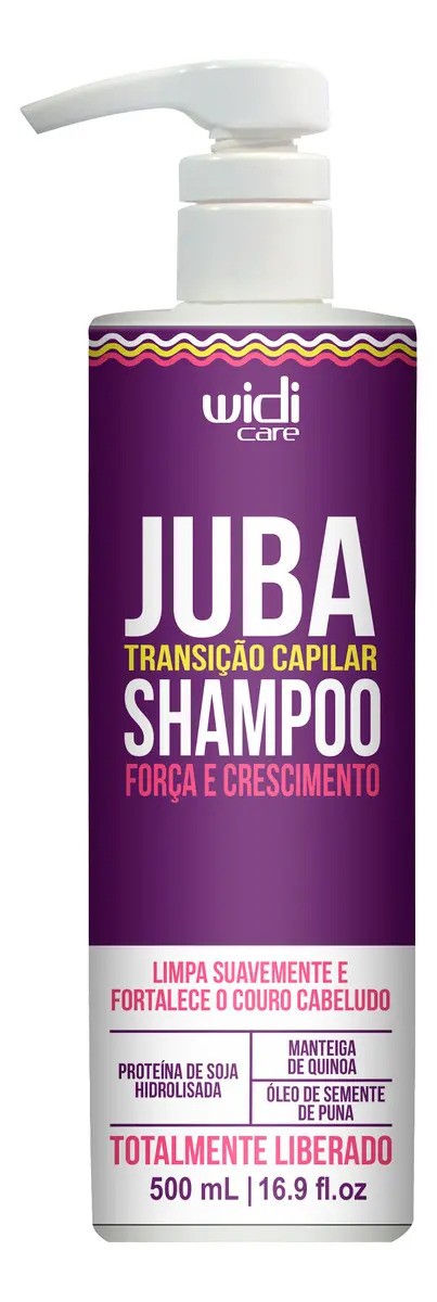 Widi Care Widi Care JUBA TRANSICAO CAPILAR SHAMPOO - WD - 500 ML Único