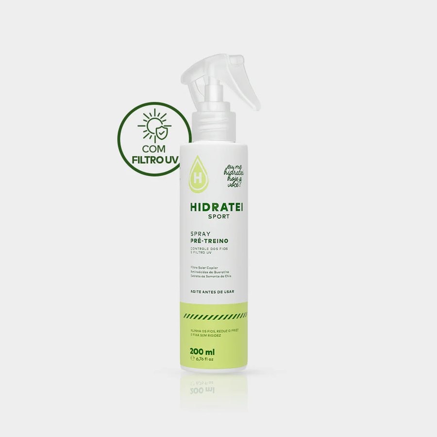 Hidratei Hidratei Sport Spray Fixador Pré-Treino 200ml