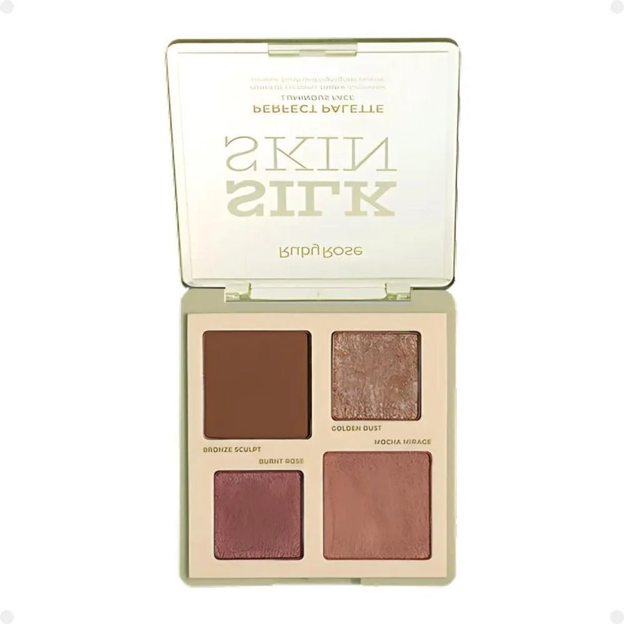 Ruby Rose Ruby Rose Paleta de Contorno Blush Iluminador Deep Radiance Silk Skin
