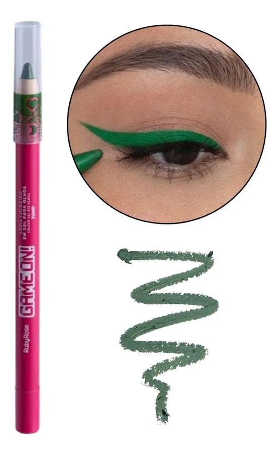 Ruby Rose Ruby Rose Lapis Colorido Em Gel para Olhos Game On - Jump