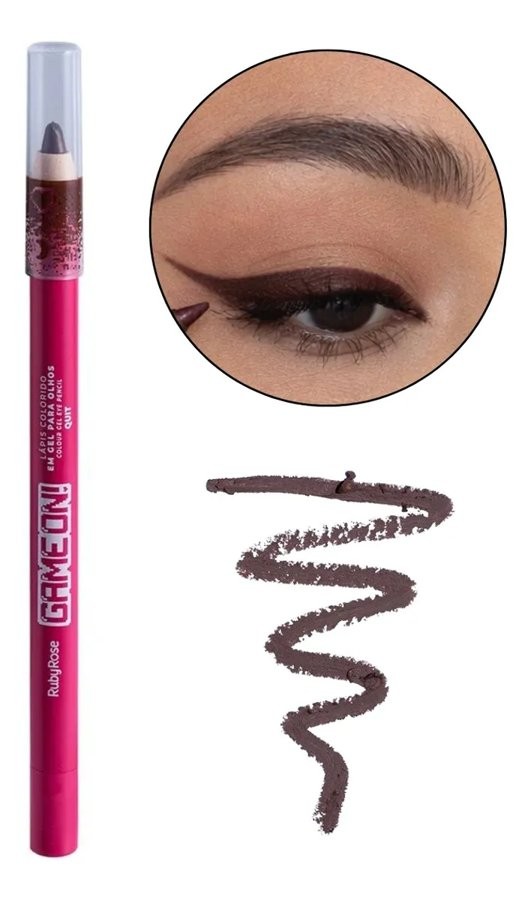 Ruby Rose Ruby Rose Lapis Colorido Em Gel para Olhos Game On - Quit