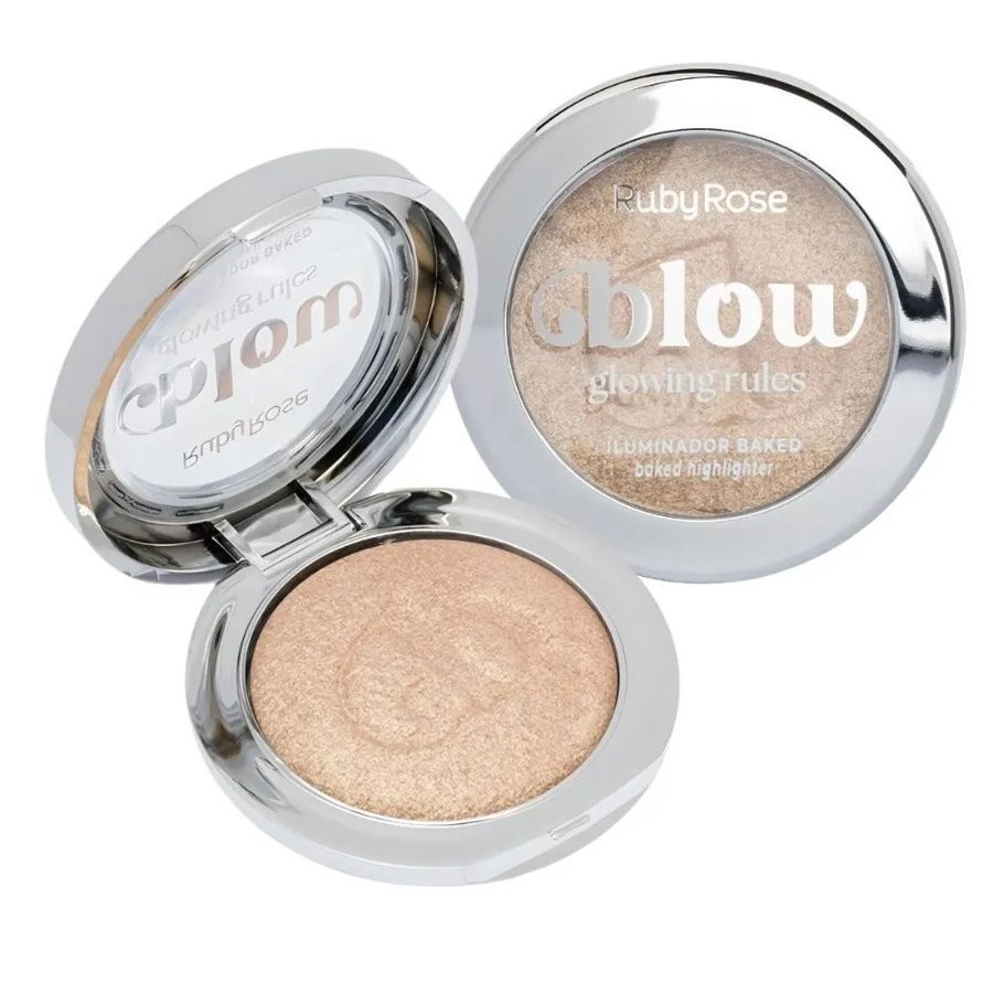 Ruby Rose Ruby Rose Iluminador Baked Glowing Rules - IB10 no Rulebook