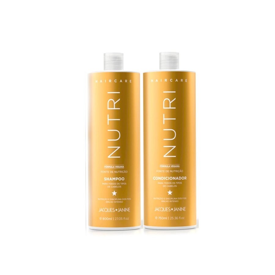 JACQUES JANINE JJ - Kit Haircare Nutri SH 450ML + Cond 440ML Único