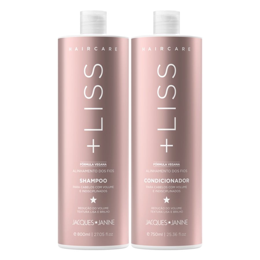 JACQUES JANINE JJ - Kit Haircare Liss SH 800ML + Cond 750ML Único