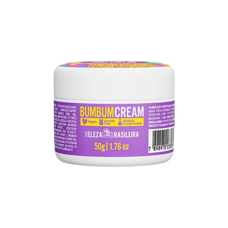 Beleza Brasileira BB Bumbum Cream Mini 50G Único