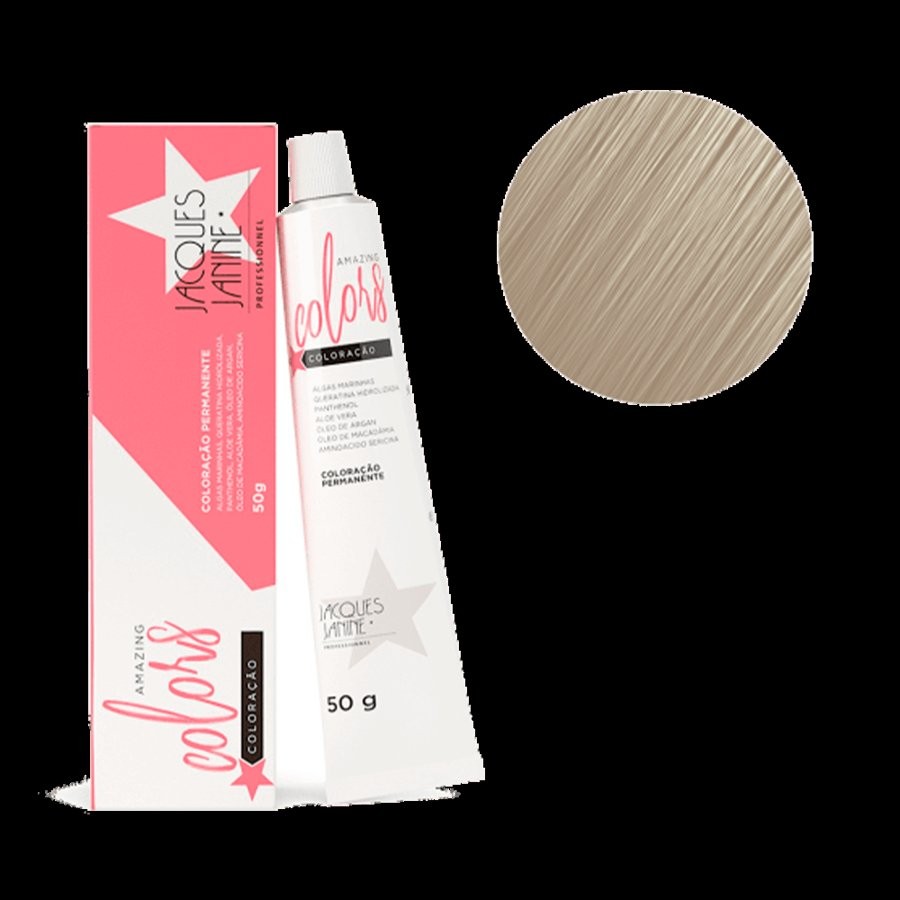 JACQUES JANINE JJ - Coloracao Amazing Colors 12.89 (Super Clareador Perola)
