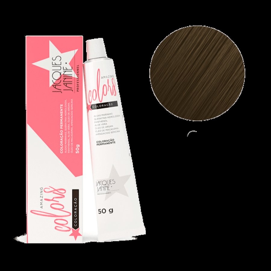 JACQUES JANINE JJ - Coloracao Amazing Colors 6.1 (Louro Cinza Escuro)