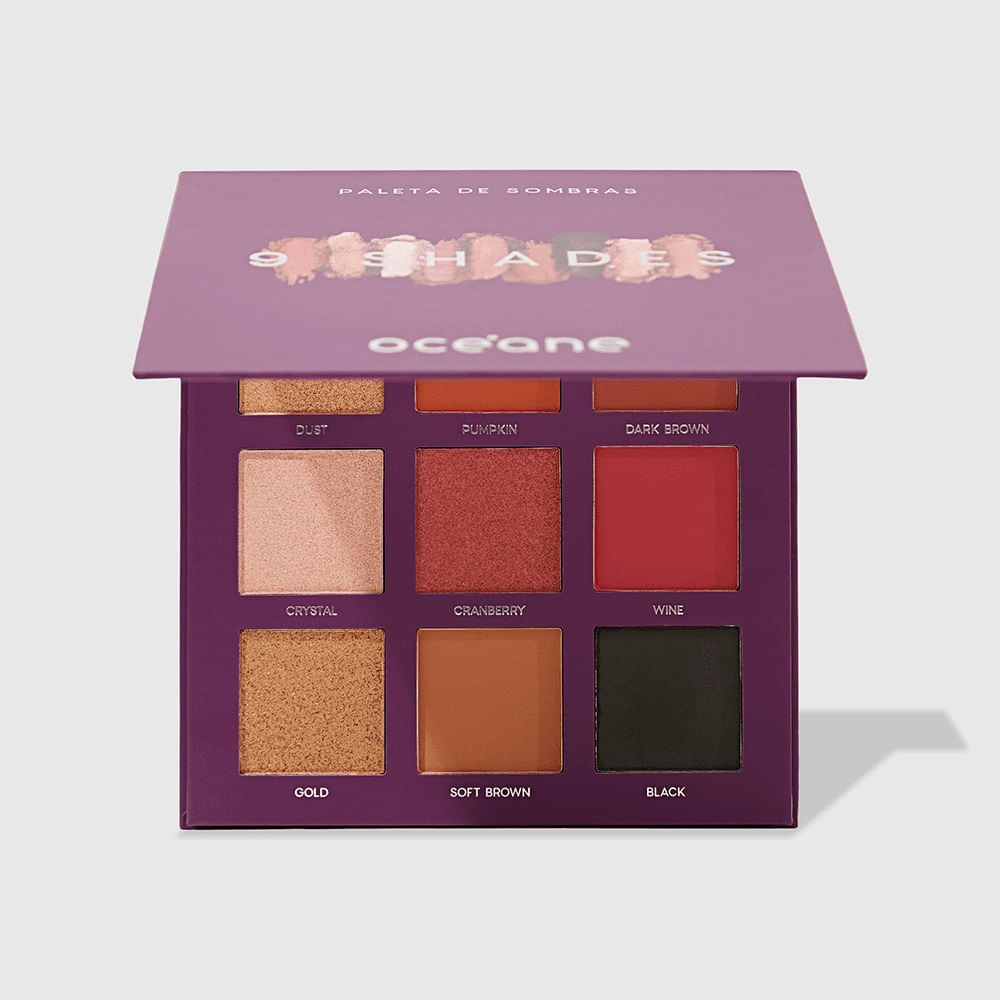 Oceane Oceane Mariana Saad 9 Shades Paleta de Sombras