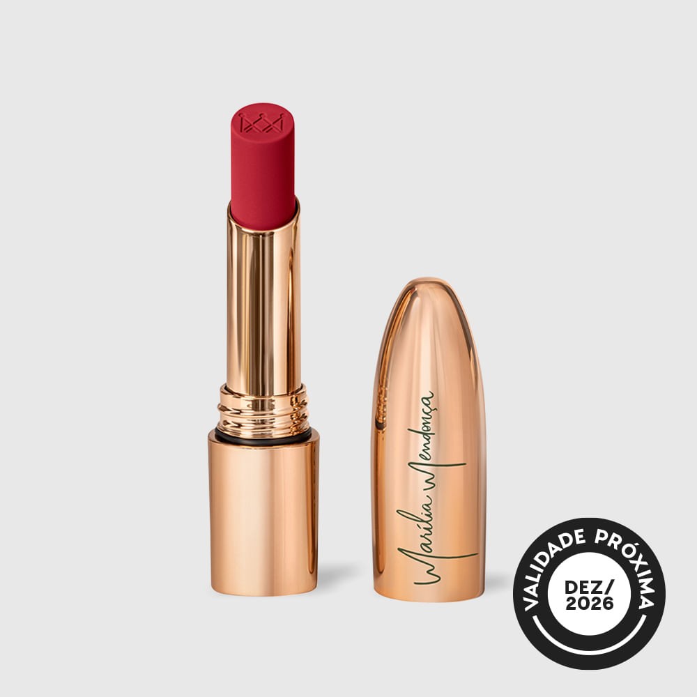Oceane Marilia Mendonça Velvet Lipstick - Batom Red Star