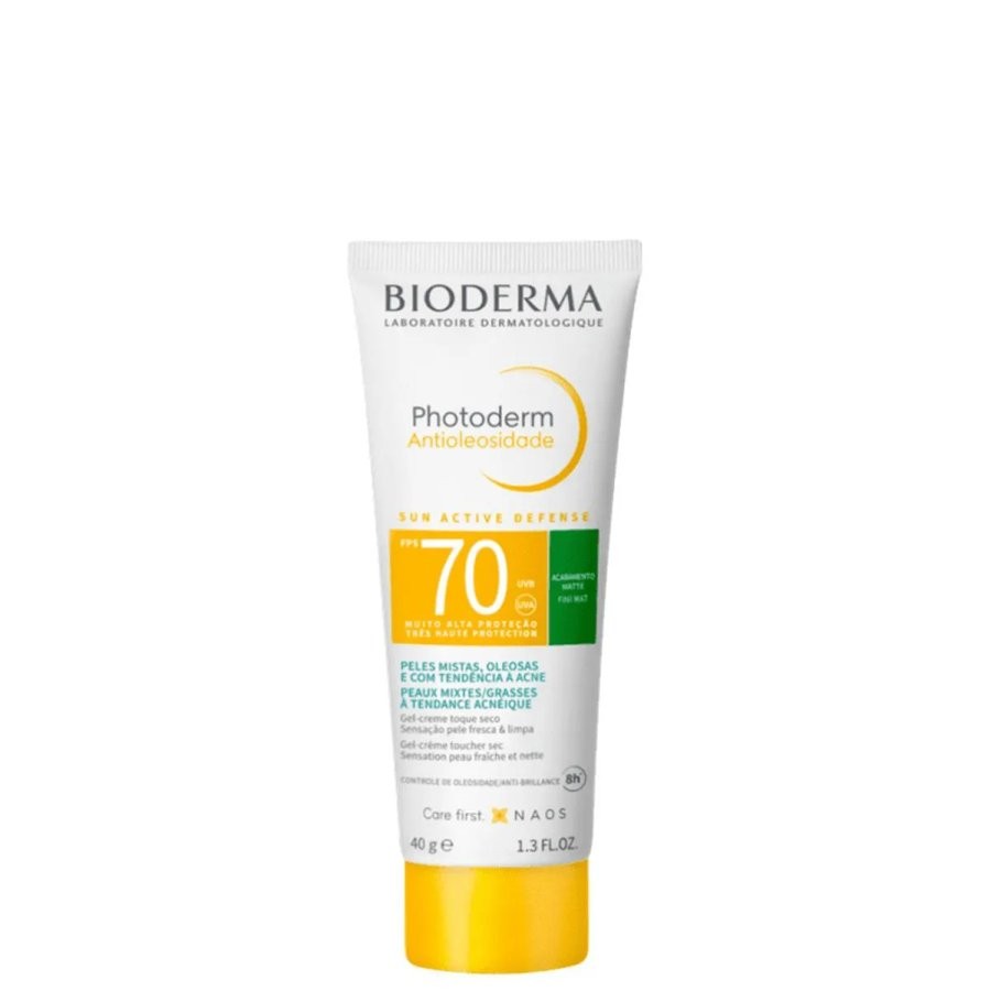 BIODERMA Protetor Solar Efeito Matte Photoderm Antioleosidade FPS70 40 ml Único