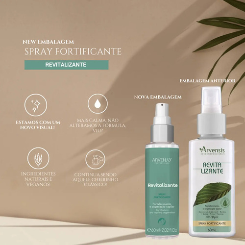 Arvensis Tonico Capilar Fortificante 60ML