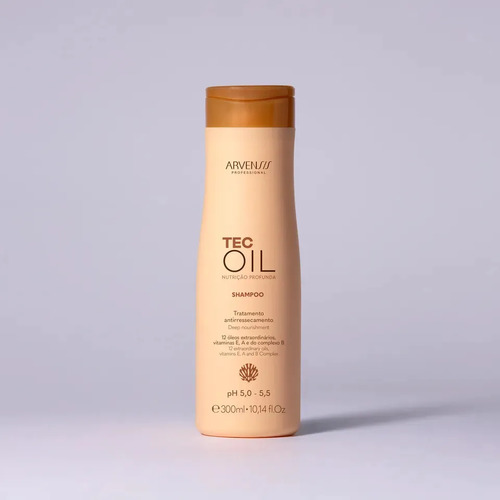 Arvensis Shampoo Tec Oil - 300ML Único