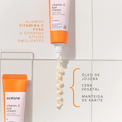 Oceane Vitamin C Eye Cream - Creme de Olhos - Unica Único