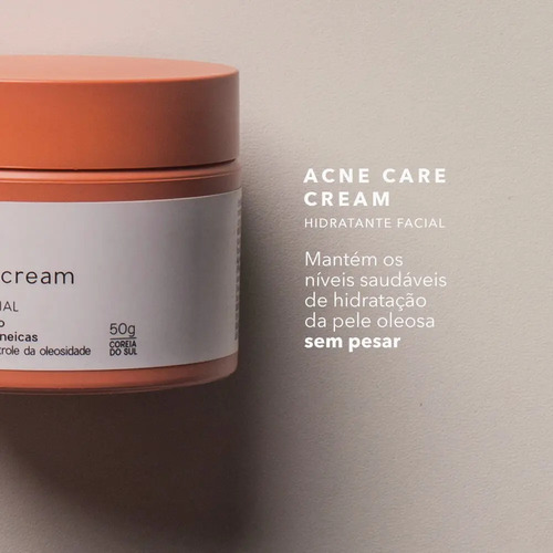 Oceane Acne Care Cream - Hidratante Facial Único