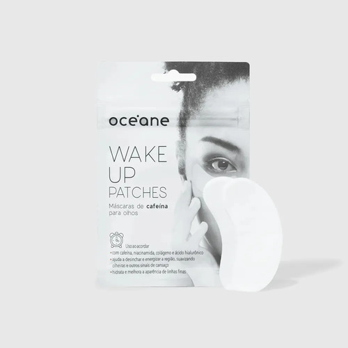 Oceane Wake Up Patches - Mascara de Cafeina P/ Olhos - Unica Único