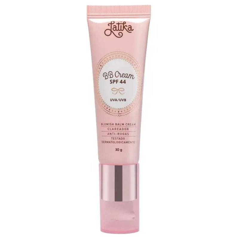 Latika BB Cream Latika FPS 44 Clareador Bege Medio N20 - Bege Medio Natural 30G