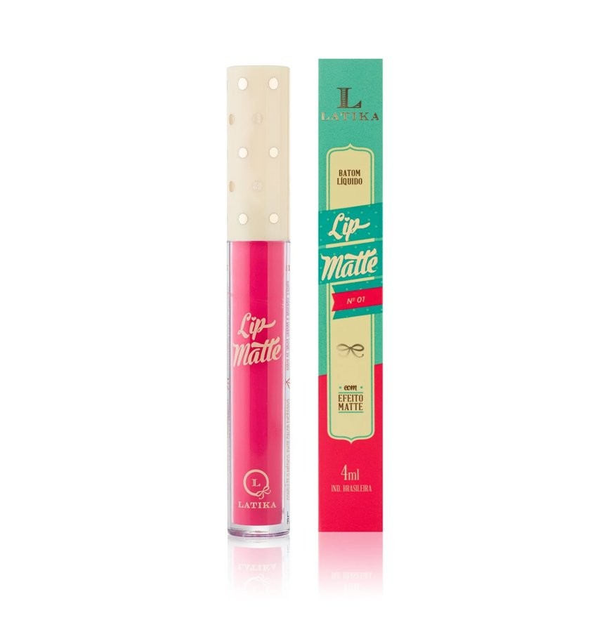 Latika Lip Matte Latika No. 01 - Rosa Matte Único
