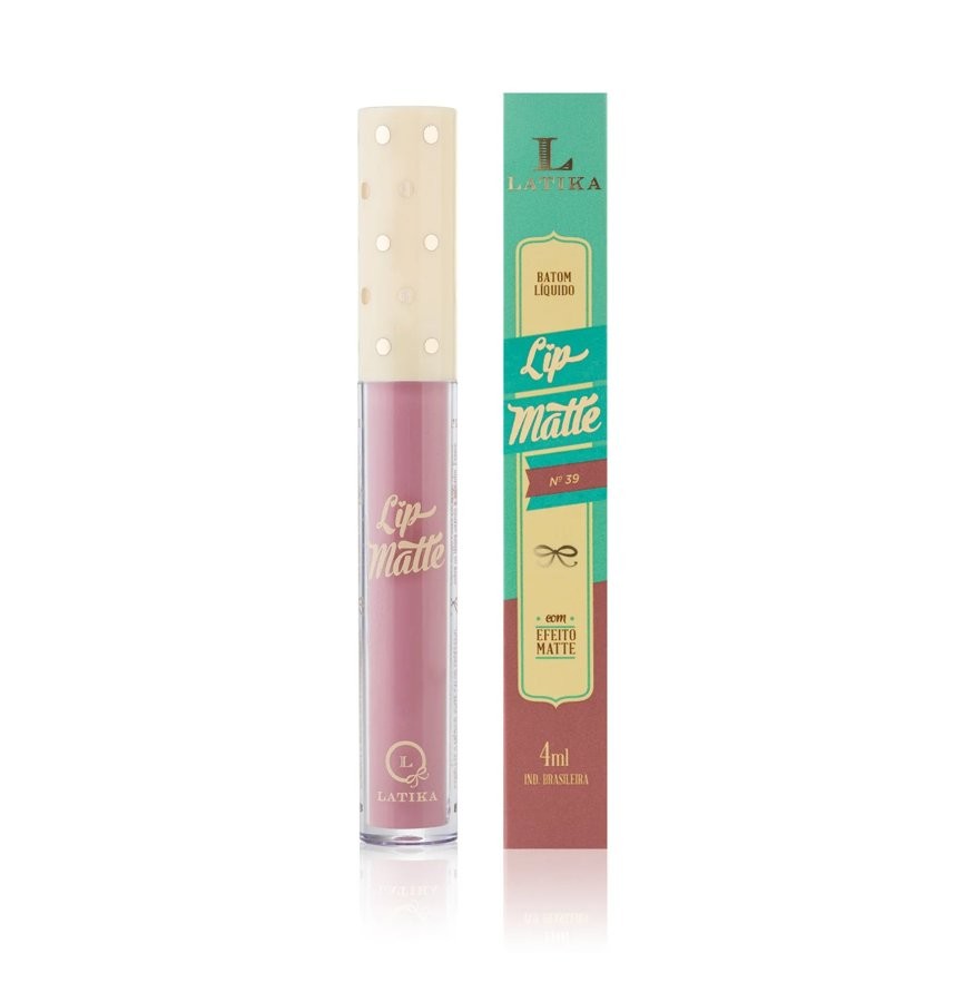 Latika Lip Matte Latika No. 39 - Nude Matte Único