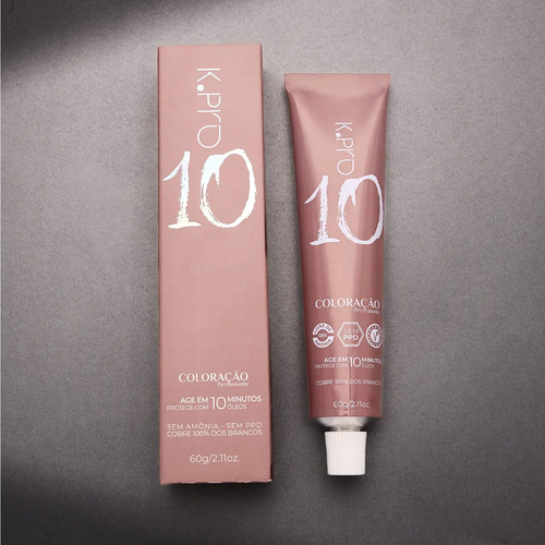 K.Pro K.PRO 10 8.7+ Louro Claro Marrom Plus