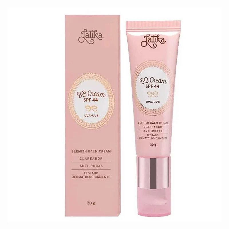 Latika BB Cream Latika FPS 44 Clareador Claro N5 - Claro Natural 30G Único