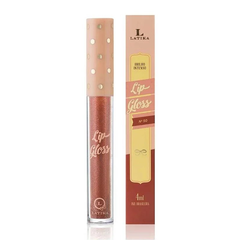 Latika Lip Gloss Latika No. 50 - Nude Metalico Único