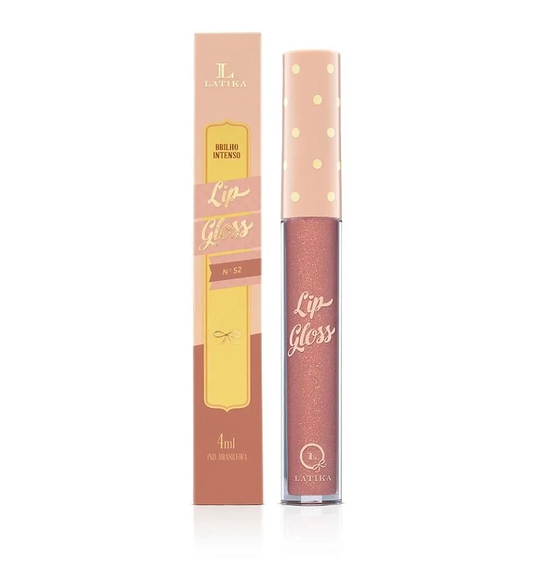 Latika Lip Gloss Latika No. 52 - Marrom