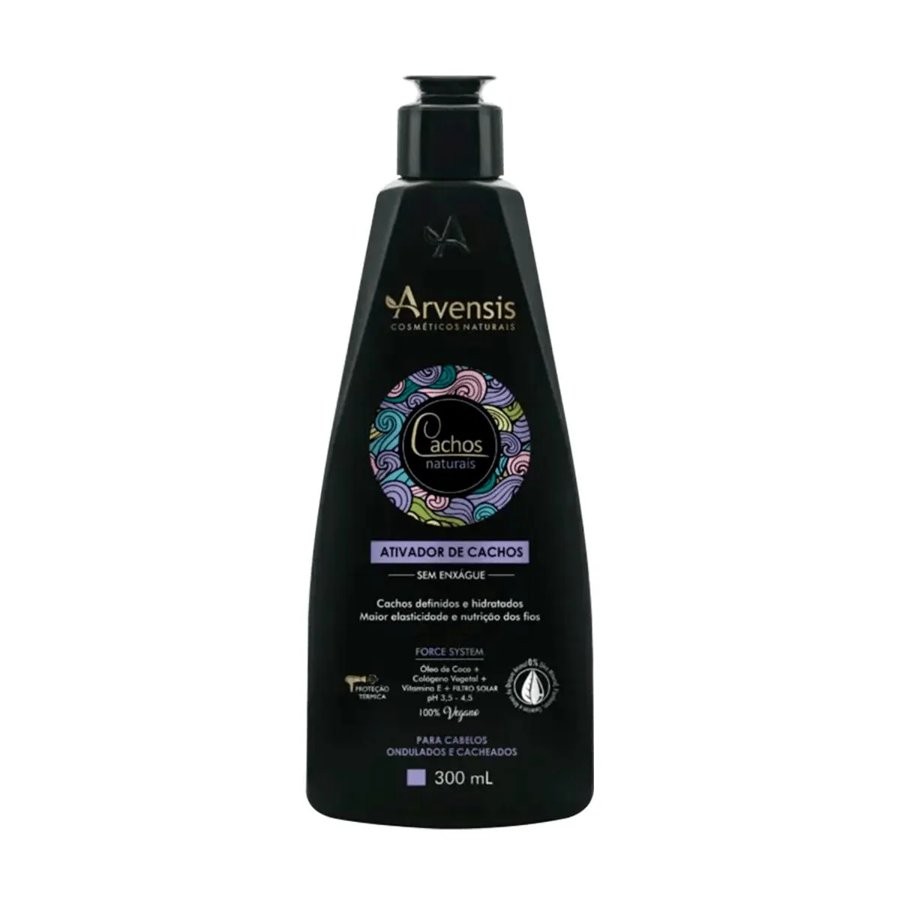 Arvensis Creme Ativador de Cachos - Ondulados e Cacheados 300G Único