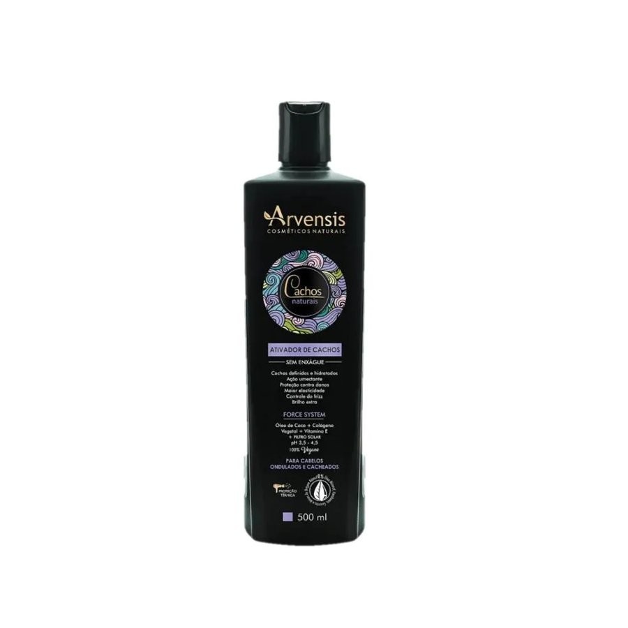 Arvensis Creme Ativador de Cachos (Ondulados e Cacheados) - 500G