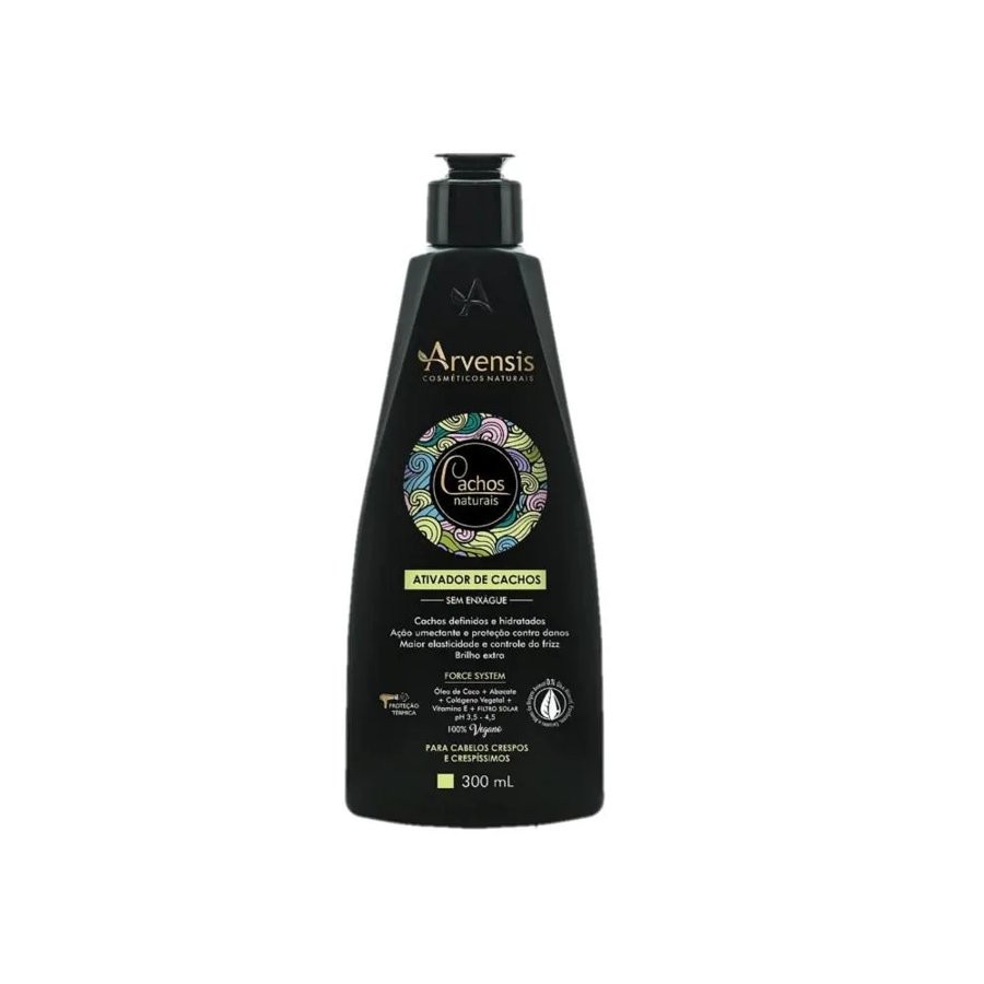 Arvensis Creme Ativador de Cachos Crespos e Crespissimos - 300G