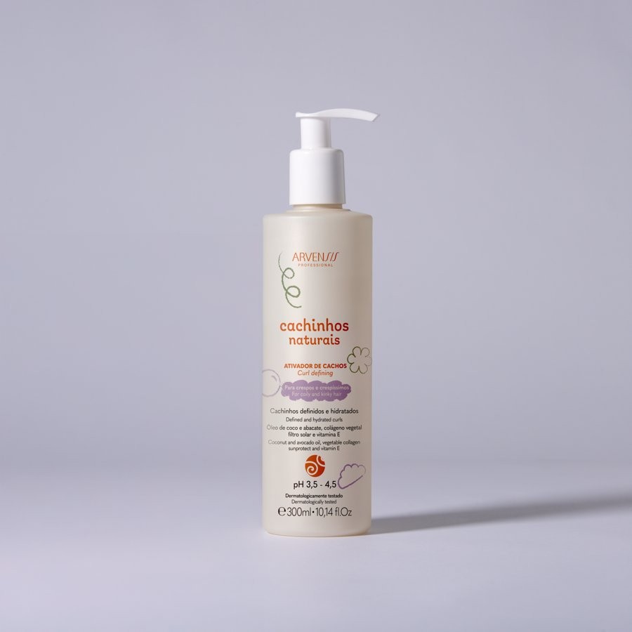 Arvensis Creme Ativador de Cachinhos Crespos e Crespíssimos - 300G