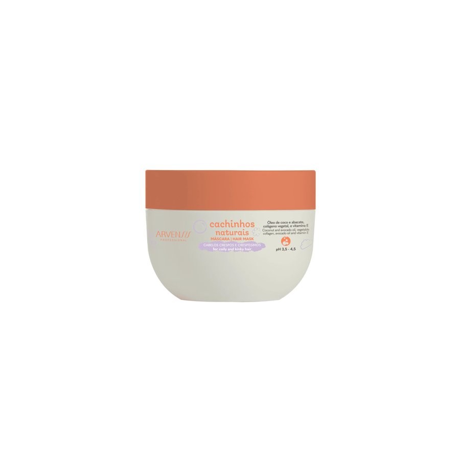 Arvensis Mascara Cachinhos Naturais - Crespos e Crespissimos 250G