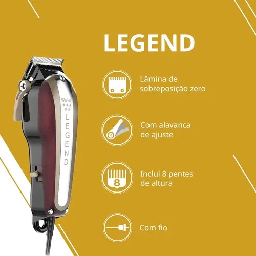 Wahl Wahl Máquina De Cortar Cabelo - Legend 127V Único