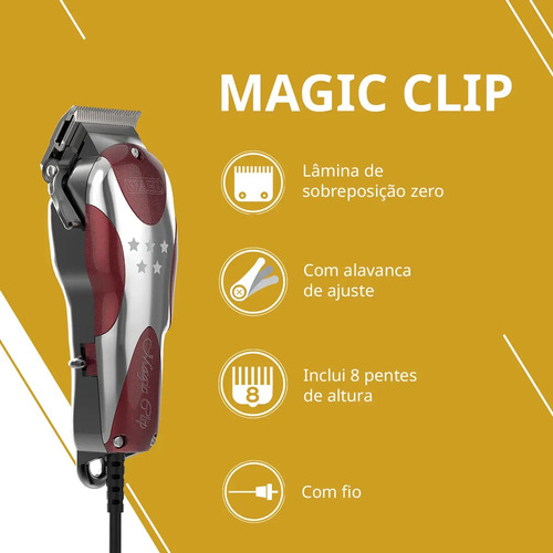 Wahl Wahl Máquina De Cortar Cabelo - Magic Clip 220V Único