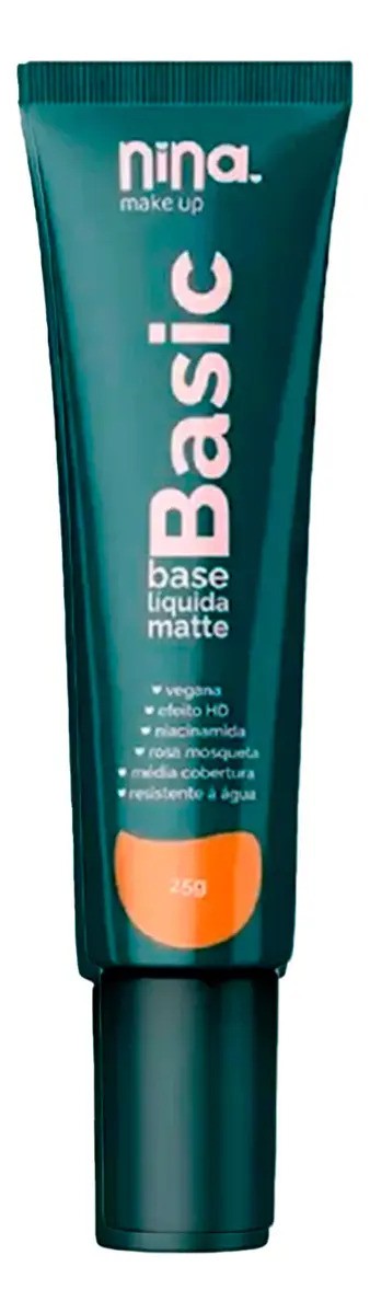 Nina Nina Base Liq. Matte Basic Cor 07 Único