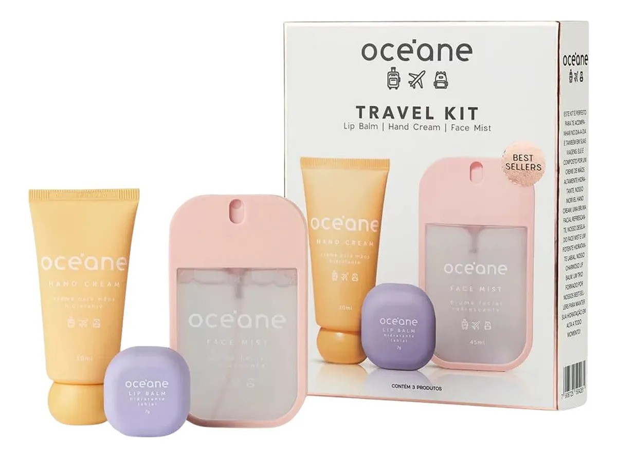 Oceane Travel Kit - Kit Linha Travel - Unica Único