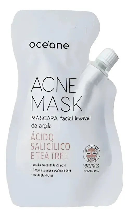 Oceane Acne Mask - Mascara Facial Antiacne Único