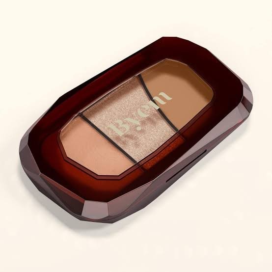 Byem BM-301-1 Trio de Blush, Iluminador e Contorno Cinnamon Latte Único