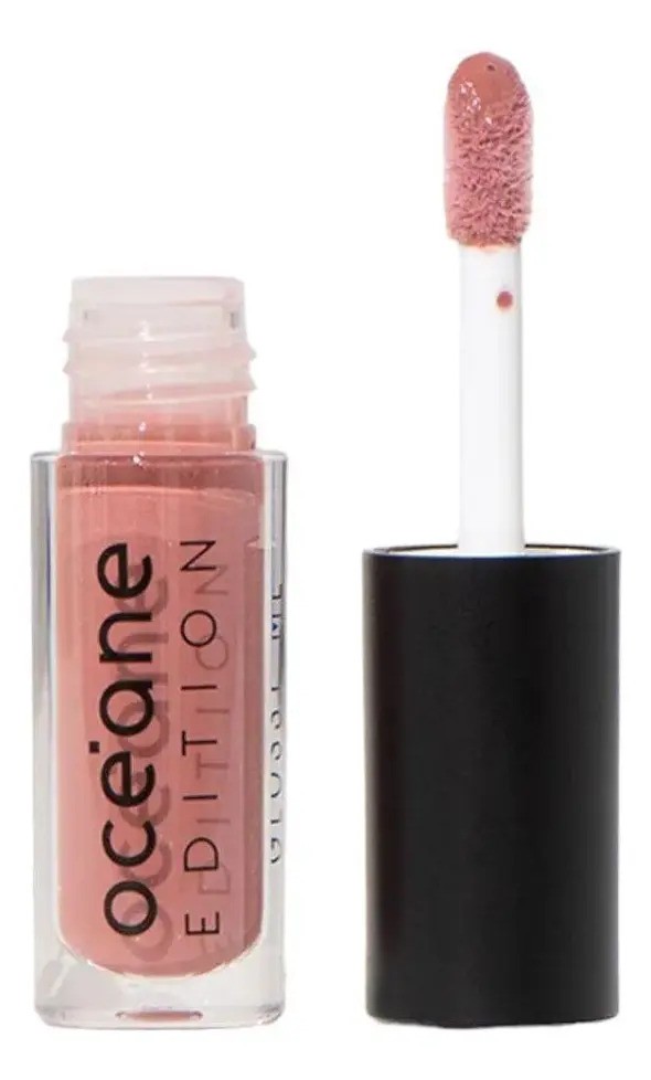 Oceane Mini Glossy Me - Brilho Labial Shimmer Brown - Nude