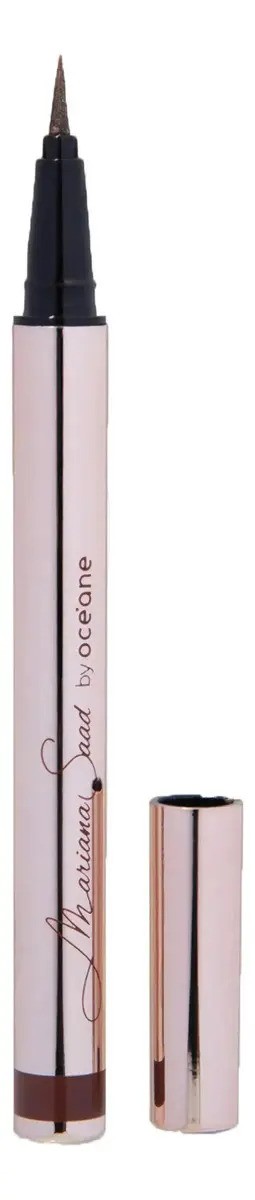 Oceane Oceane Mariana Saad Eyeliner - Caneta Delineadora Real Brown/Marrom