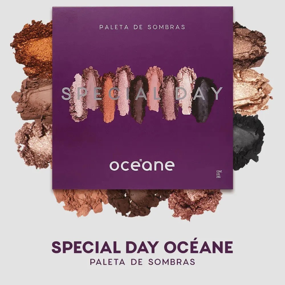 Oceane Special Day Purple - Paleta De Sombras - Unica