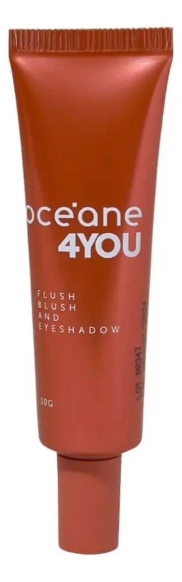 Oceane Flush Blush And Eyeshadow - Blush Líquido Bright Joy - Laranja