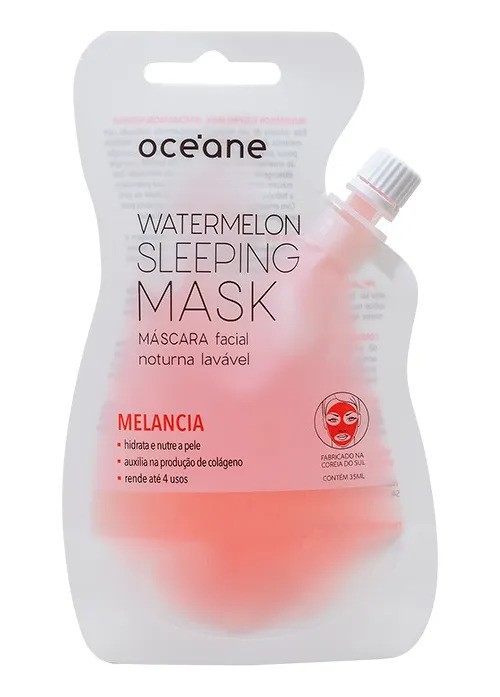 Oceane Oceane Skincare Watermelon Sleeping Mask - Masc Facial Noturna
