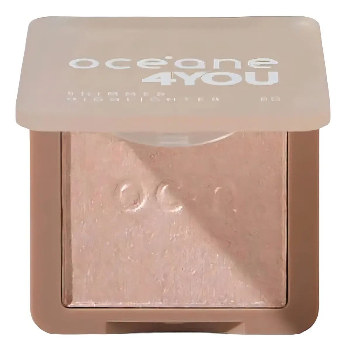 Oceane Shimmer Highlighter - Iluminador Em Po Rose - Rosa