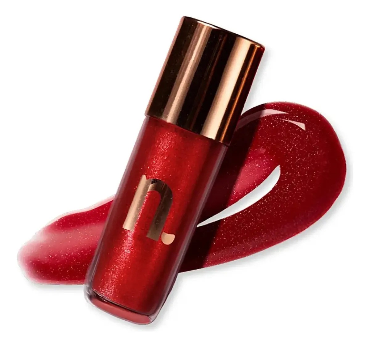 Nina Nina Gloss Labial Instant Glow Morango do Amor Gold Edition