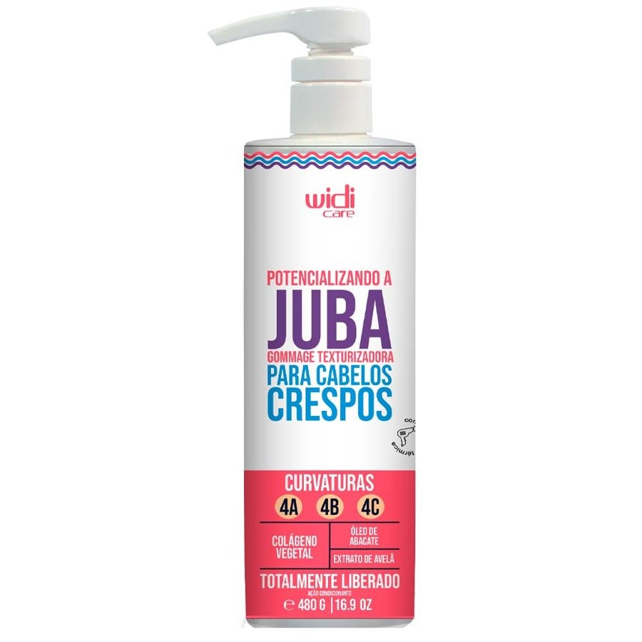 Widi Care Potencializando Juba Gommage Texturizadora 480gr Widi Care