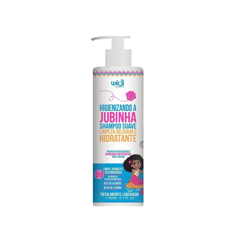 Widi Care Higienizando a Jubinha Shampoo Suave Limpeza Delicada e Hidratante - WD - 300 ml